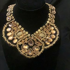 Beautiful Gold Crystal Sequence Jewelry